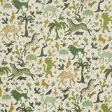 Schumacher Beasts Green Wallpaper