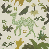 Schumacher Beasts Green Wallpaper