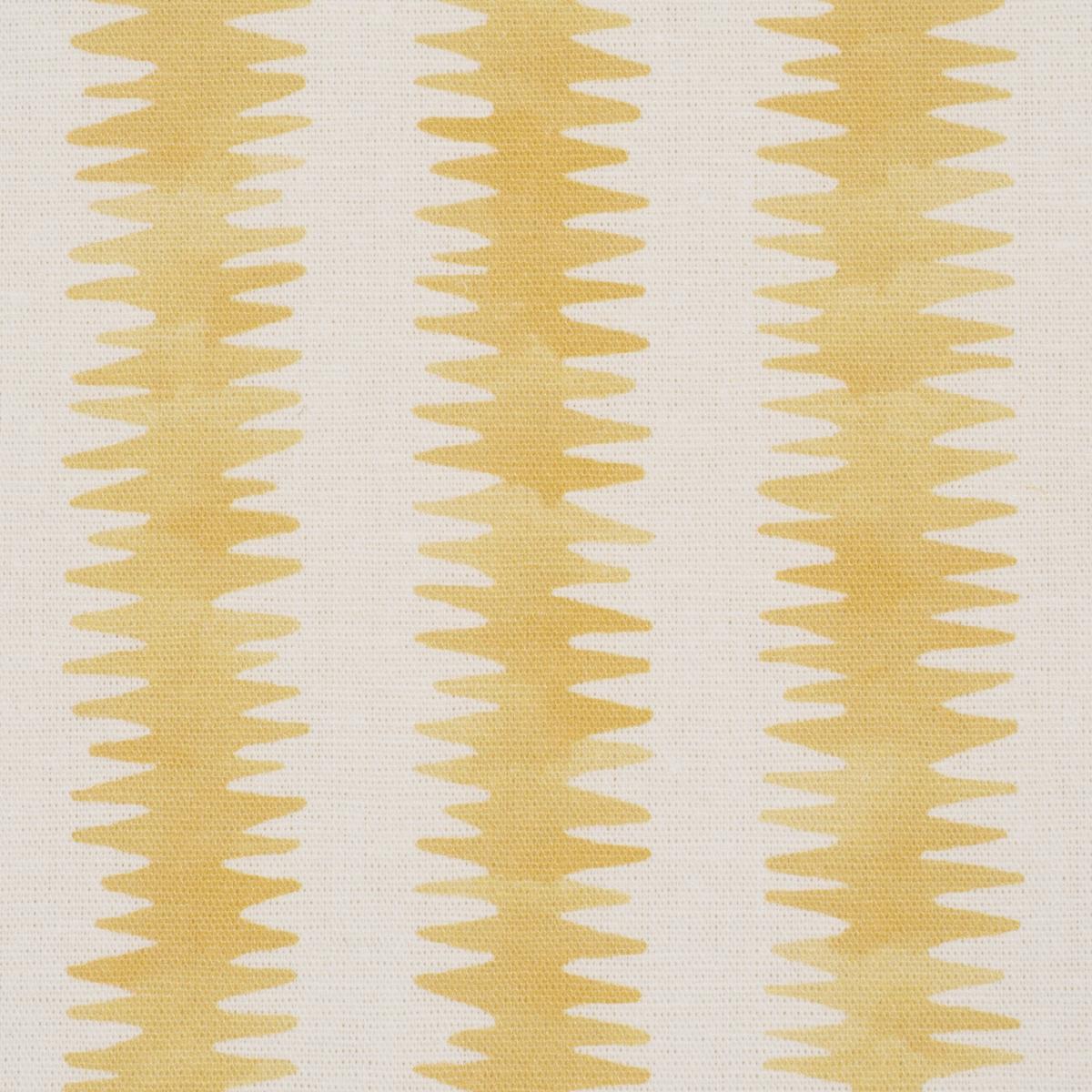 Schumacher Cardiogram Yellow Fabric