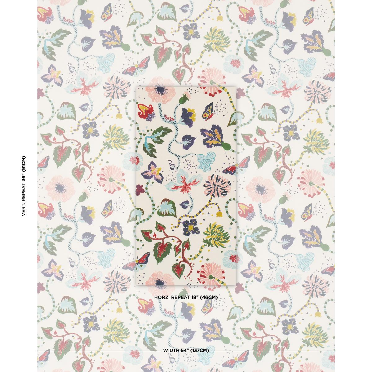 Schumacher Gloriette Multi Fabric