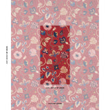 Schumacher Gloriette Red Fabric