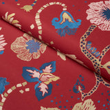 Schumacher Gloriette Red Fabric