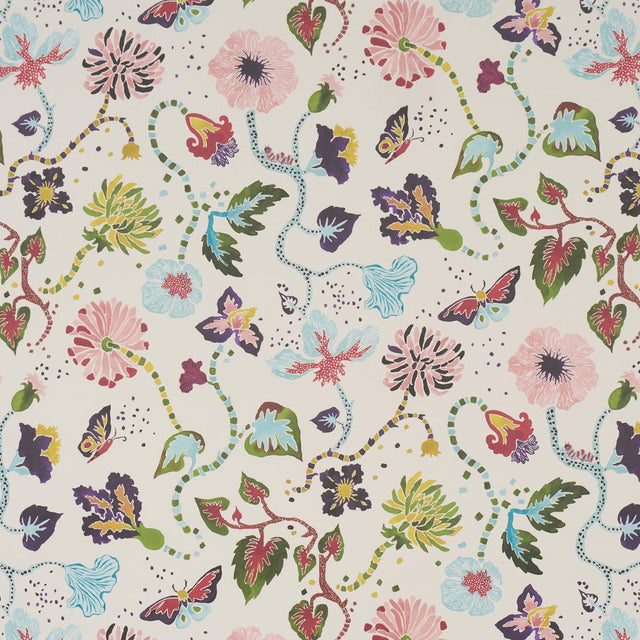 Schumacher Gloriette Multi Wallpaper
