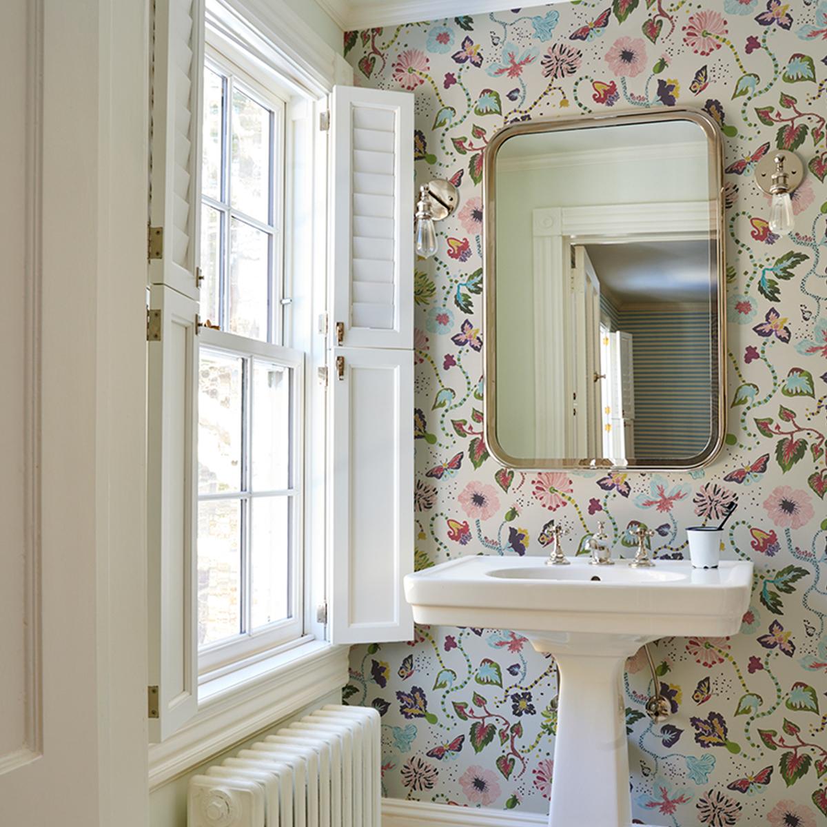 Schumacher Gloriette Multi Wallpaper