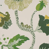 Schumacher Gloriette Green Wallpaper