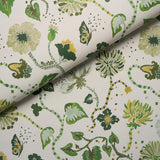 Schumacher Gloriette Green Wallpaper