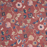 Schumacher Gloriette Red Wallpaper