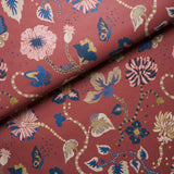 Schumacher Gloriette Red Wallpaper