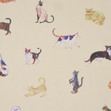 Schumacher Cats Cream Wallpaper