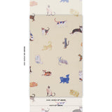Schumacher Cats Cream Wallpaper