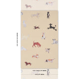 Schumacher Dogs Butter Wallpaper