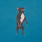 Schumacher Dogs Cerulean Wallpaper