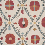 Schumacher Amal Tent Red & Blue Wallpaper