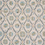 Schumacher Amal Calm Blue/Laurel Green Wallpaper