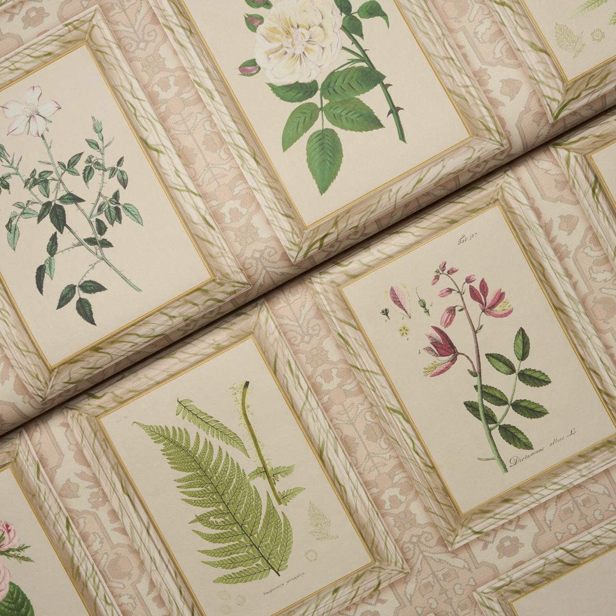 Schumacher Garden'S Trust Blushed Oyster Wallpaper