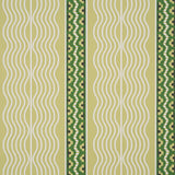 Schumacher Crème Anglaise Juniper Green Wallpaper
