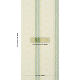 Schumacher Crème Anglaise Juniper Green Wallpaper