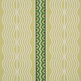 Schumacher Crème Anglaise Juniper Green Wallpaper