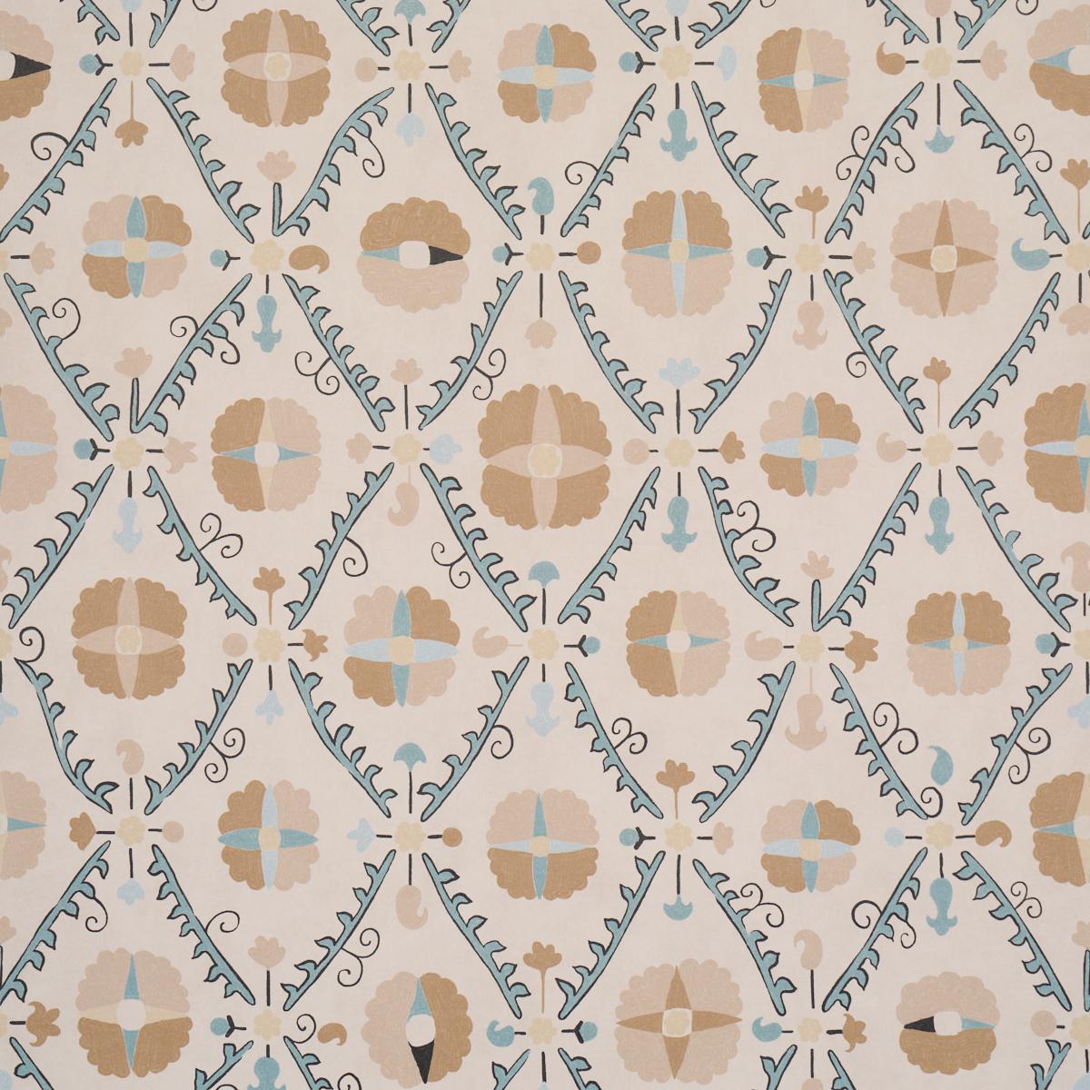 Schumacher Amal Almondine Wallpaper