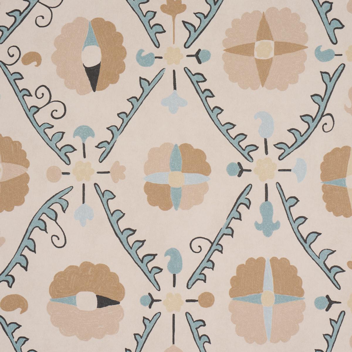 Schumacher Amal Almondine Wallpaper