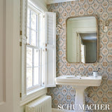 Schumacher Amal Almondine Wallpaper