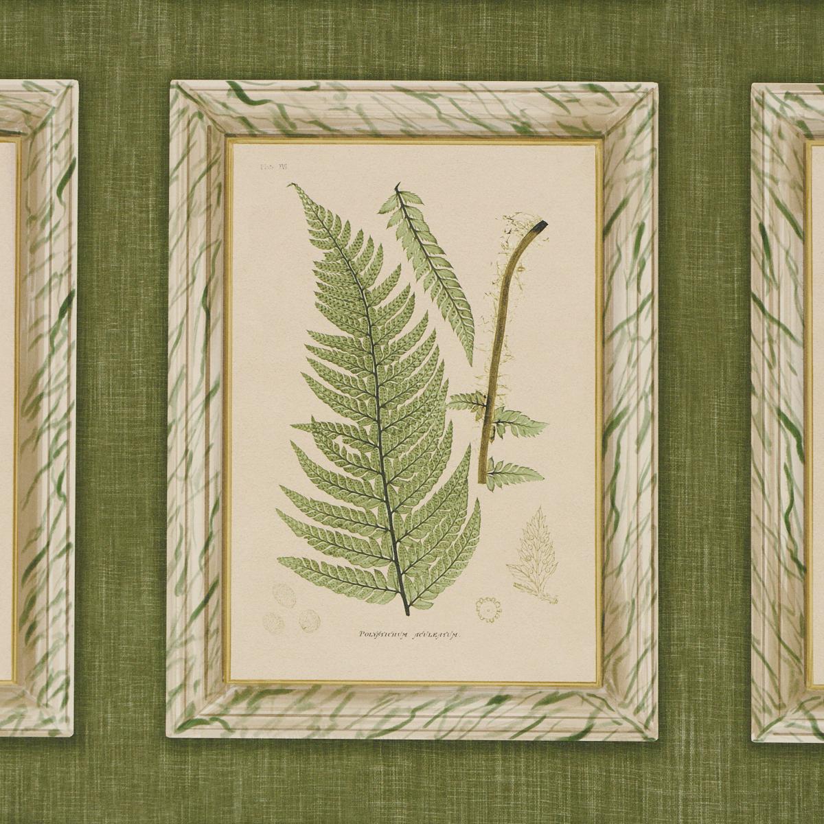 Schumacher Garden'S Trust English Green Wallpaper