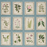 Schumacher Garden'S Trust Porcelain Blue Wallpaper