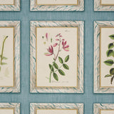 Schumacher Garden'S Trust Porcelain Blue Wallpaper