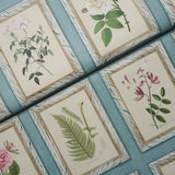 Schumacher Garden'S Trust Porcelain Blue Wallpaper