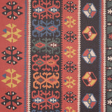Schumacher Sahane Pomegranate Red Wallpaper