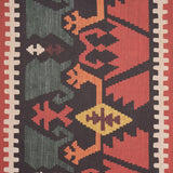 Schumacher Sahane Pomegranate Red Wallpaper