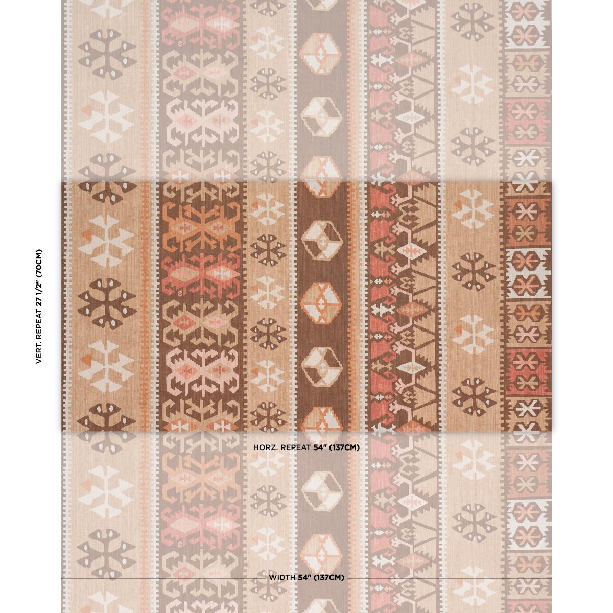 Schumacher Sahane Sun Faded Neutrals Wallpaper