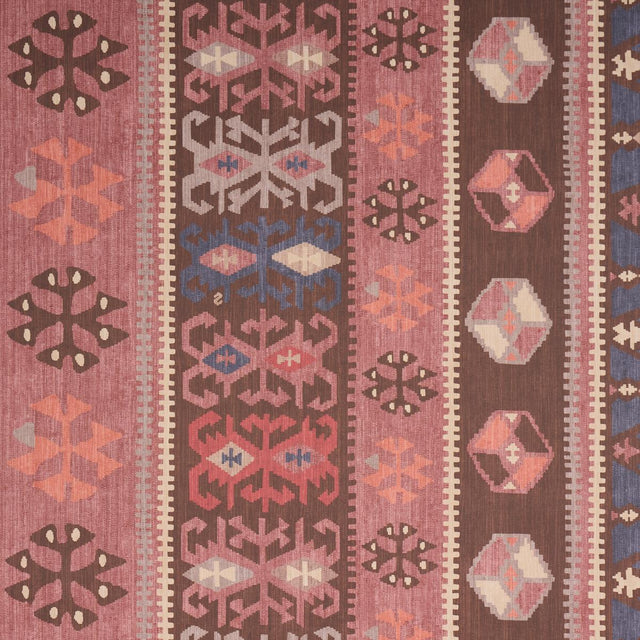 Schumacher Sahane Faded Rust Wallpaper