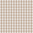 Schumacher Crawford Linen Check Neutral Fabric
