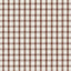 Schumacher Crawford Linen Check Brown Fabric