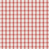 Schumacher Crawford Linen Check Red Fabric