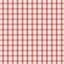 Schumacher Crawford Linen Check Red Fabric