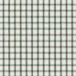 Schumacher Crawford Linen Check Forest Fabric