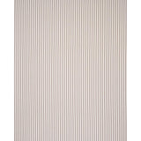 Schumacher Birdie Ticking Stripe Brown Fabric
