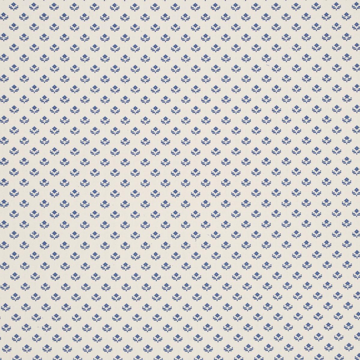 Schumacher Robyn Indigo Fabric