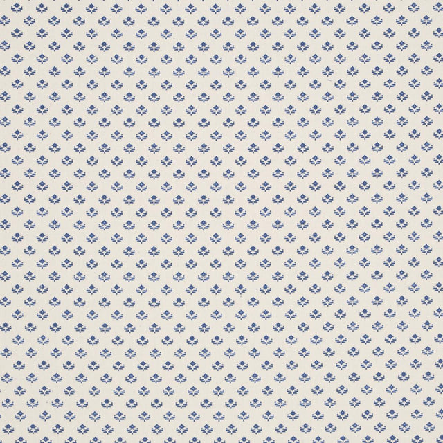 Schumacher Robyn Indigo Fabric