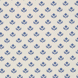 Schumacher Robyn Indigo Fabric