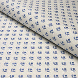 Schumacher Robyn Indigo Fabric