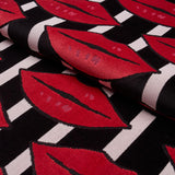Schumacher Amuse Bouche Lipstick Red Fabric