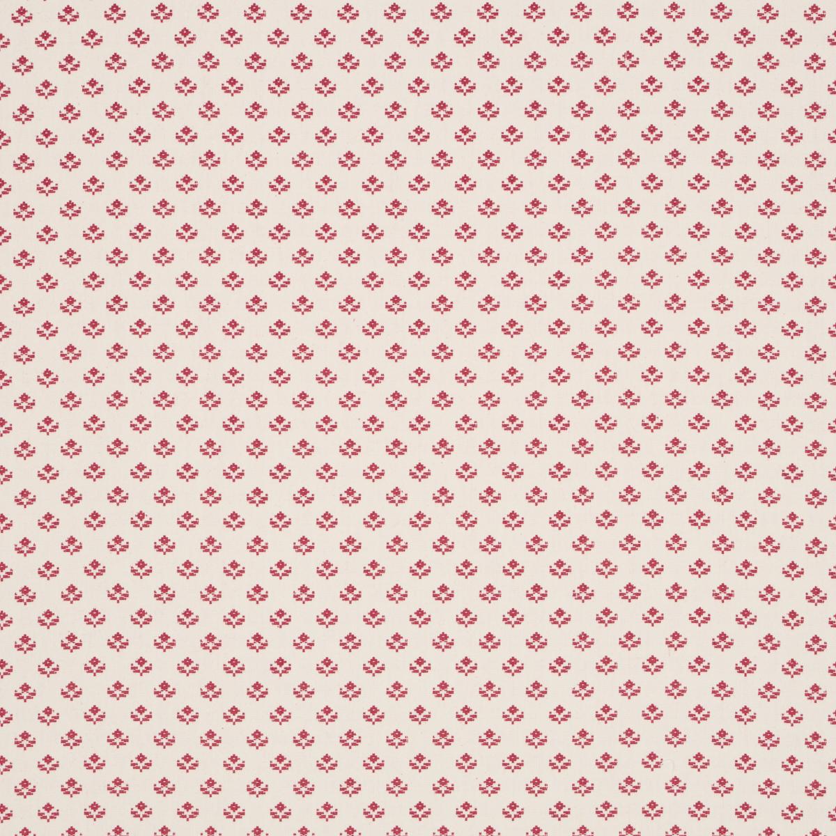Schumacher Robyn Red Fabric