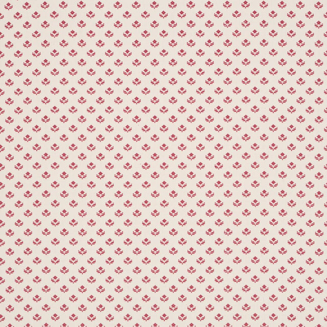 Schumacher Robyn Red Fabric