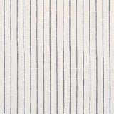 Schumacher Theo Stripe Indigo Fabric