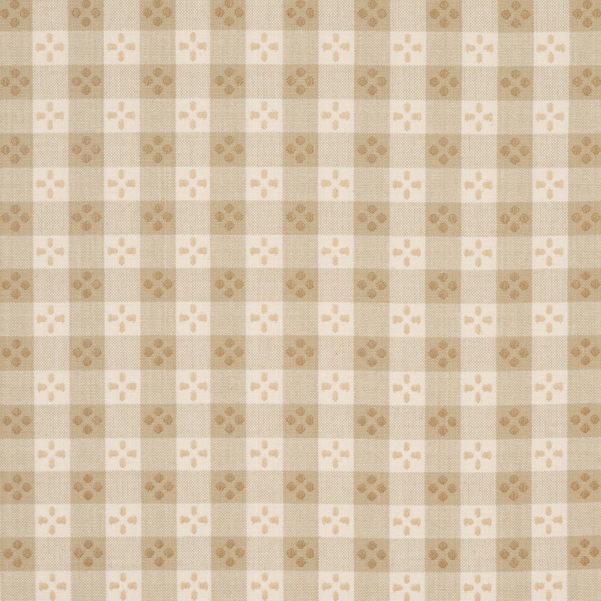 Schumacher Kit Plaid Neutral Fabric
