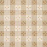 Schumacher Kit Plaid Neutral Fabric