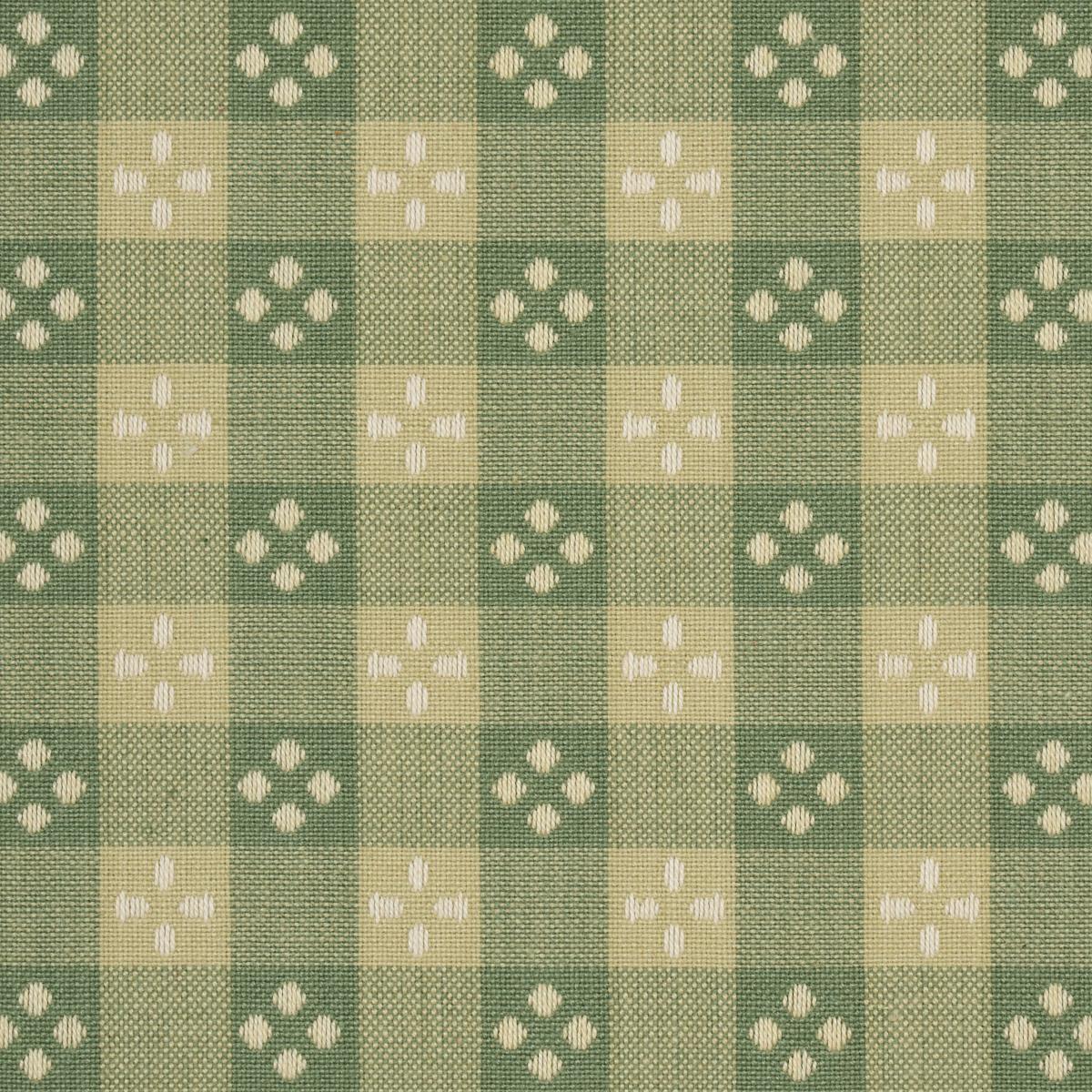 Schumacher Kit Plaid Green Fabric